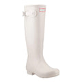 White - Front - Hunter Womens-Ladies Original Tall Wellington Boots