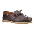 Brown - Front - Sperry Mens Gold Cup Authentic Original Leather Boat Shoes