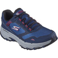 Navy-Red - Front - Skechers Mens Go Run Trail Altitude 2.0 Marble Rock 3.0 Leather Walking Shoes