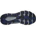 Navy-Red - Back - Skechers Mens Go Run Trail Altitude 2.0 Marble Rock 3.0 Leather Walking Shoes