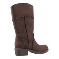 Dark Brown - Back - Rocket Dog Womens-Ladies Rowdy Cowboy Boots
