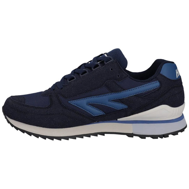 Navy-Black - Lifestyle - Hi-Tec Mens Silver Shadow Suede Trainers