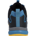 Blue-Black-Yellow - Back - Hi-Tec Mens Stealth Trail Low Trainers