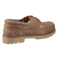 Camel - Back - Cotswold Mens Inglecote Leather Boat Shoes
