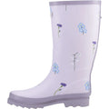 Lilac - Pack Shot - Cotswold Womens-Ladies Wildflower Wellington Boots