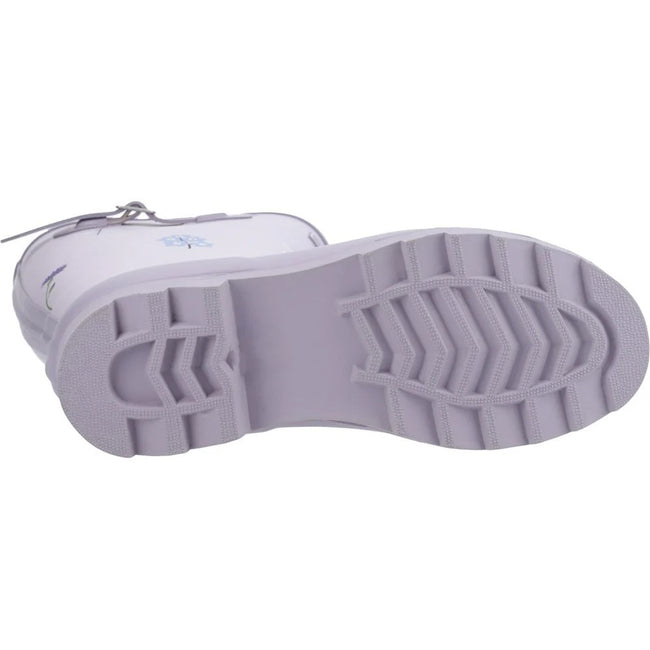 Lilac - Side - Cotswold Womens-Ladies Wildflower Wellington Boots