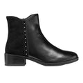 Black - Side - Geox Womens-Ladies D Camexia Suede Ankle Boots
