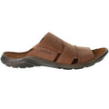 Nut Brown - Lifestyle - Josef Seibel Mens Logan 38 Leather Sandals