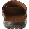 Nut Brown - Back - Josef Seibel Mens Logan 38 Leather Sandals