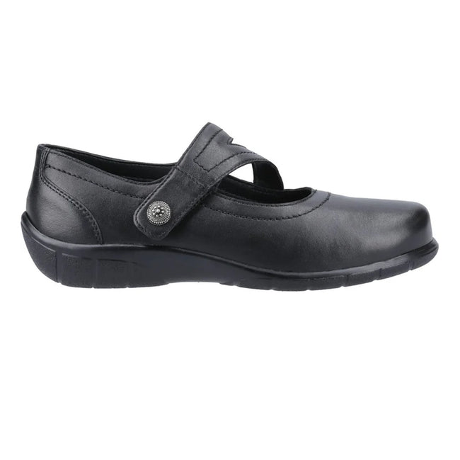 Black - Lifestyle - Fleet & Foster Womens-Ladies Ethel Mary Janes