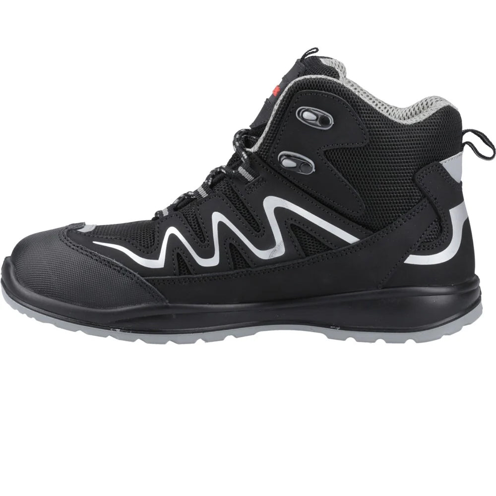 Black - Pack Shot - Centek Unisex Adult Safety Boots