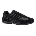 Black - Front - Geox Mens U Snake Trainers