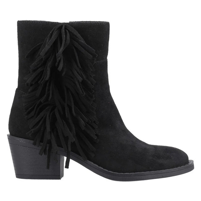 Black - Lifestyle - Rocket Dog Womens-Ladies Yankee Tassel Cowboy Boots