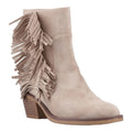 Taupe - Front - Rocket Dog Womens-Ladies Yankee Tassel Cowboy Boots