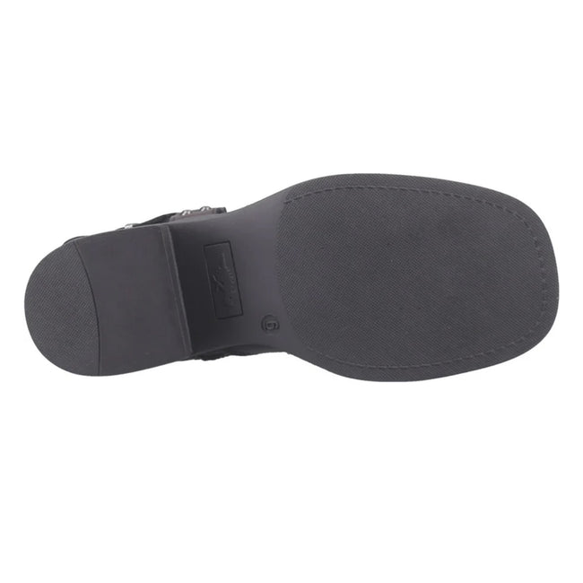 Brown - Pack Shot - Rocket Dog Womens-Ladies Nash Tall Biker Boots