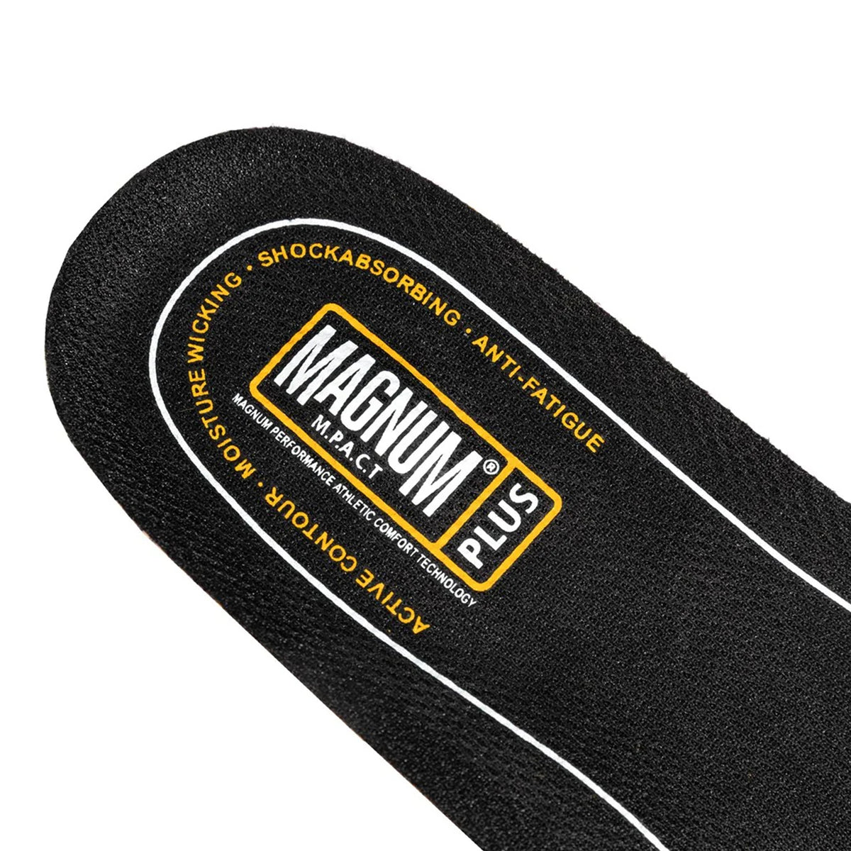 Black - Back - Magnum Unisex Adult Mpact Plus Insoles