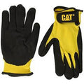 Black - Back - Caterpillar 17416 Nitrile Coated Nylon Shell Gloves - Mens Gloves - Gloves