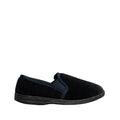 NAVY - Back - Mirak Highbury Slip-On Slipper - Mens Slippers