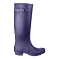 Purple - Front - Cotswold Sandringham Buckle-Up Womens Wellington Boots