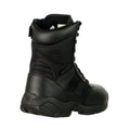 Black - Back - Magnum Panther 8inch Side Zip (55627) - Mens Boots