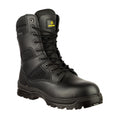 Black - Front - Amblers Combat Boot - Mens Boots