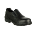 Black - Front - Amblers Safety FS94C Ladies Safety Slip On - Womens Shoes