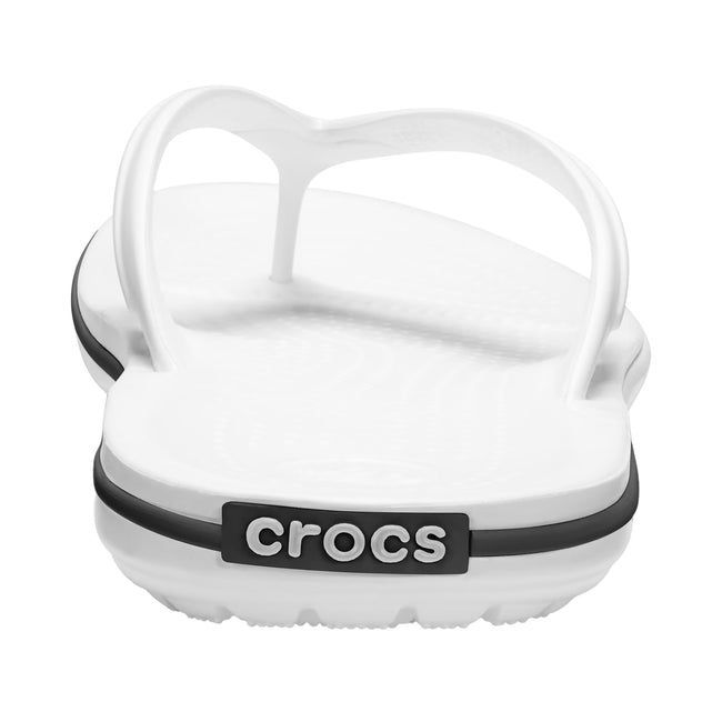 White - Lifestyle - Crocs Crocband Mens Flip Flops