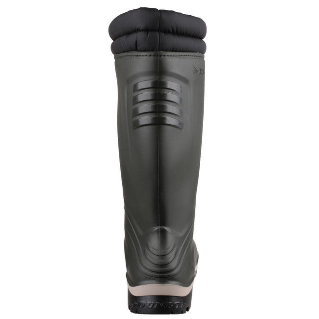 GREEN - Pack Shot - Dunlop Blizzard Unisex Mens-Womens Winter Wellington Boots