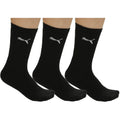 Black - Back - Puma Mens Sports Socks (3 Pairs)