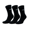 Black - Front - Puma Mens Sports Socks (3 Pairs)