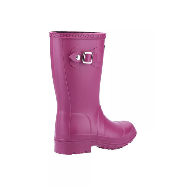 Berry - Side - Cotswold Buckingham Girls Wellingtons - Girls Boots