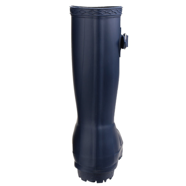 Navy - Side - Cotswold Buckingham Girls Wellingtons - Girls Boots