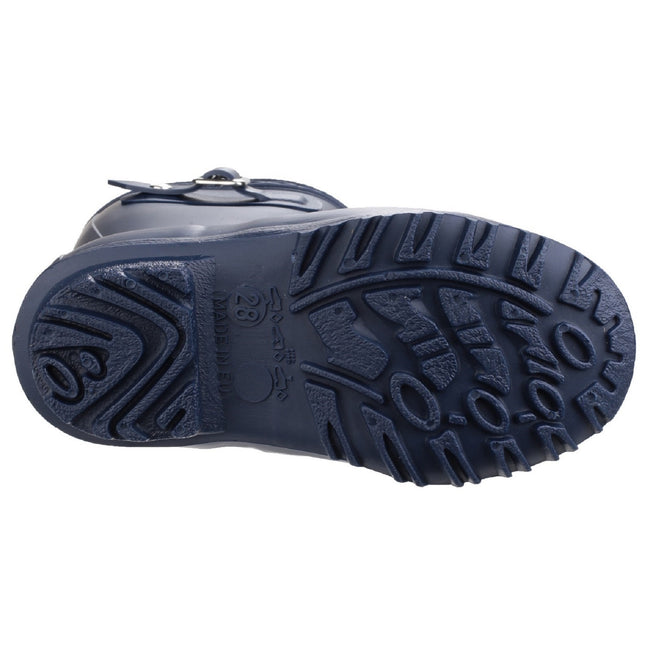 Navy - Lifestyle - Cotswold Buckingham Girls Wellingtons - Girls Boots