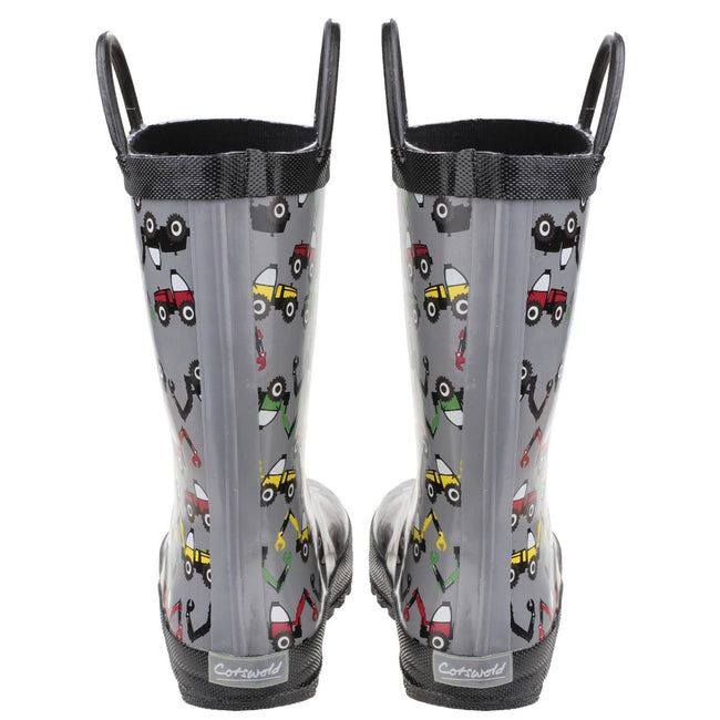 Digger - Side - Cotswold Childrens Puddle Boot - Boys Boots
