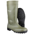Green - Close up - Dunlop Unisex FS1700-142VP Wellington Boot - Mens Womens Boots
