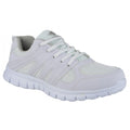 White - Front - Mirak Milos Ladies Trainer - Womens Trainers