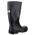 Black - Side - C762041 - Dunlop Purofort+ Full Safety Wellington - Mens Safety Boots