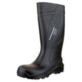 Black - Lifestyle - C762041 - Dunlop Purofort+ Full Safety Wellington - Mens Safety Boots