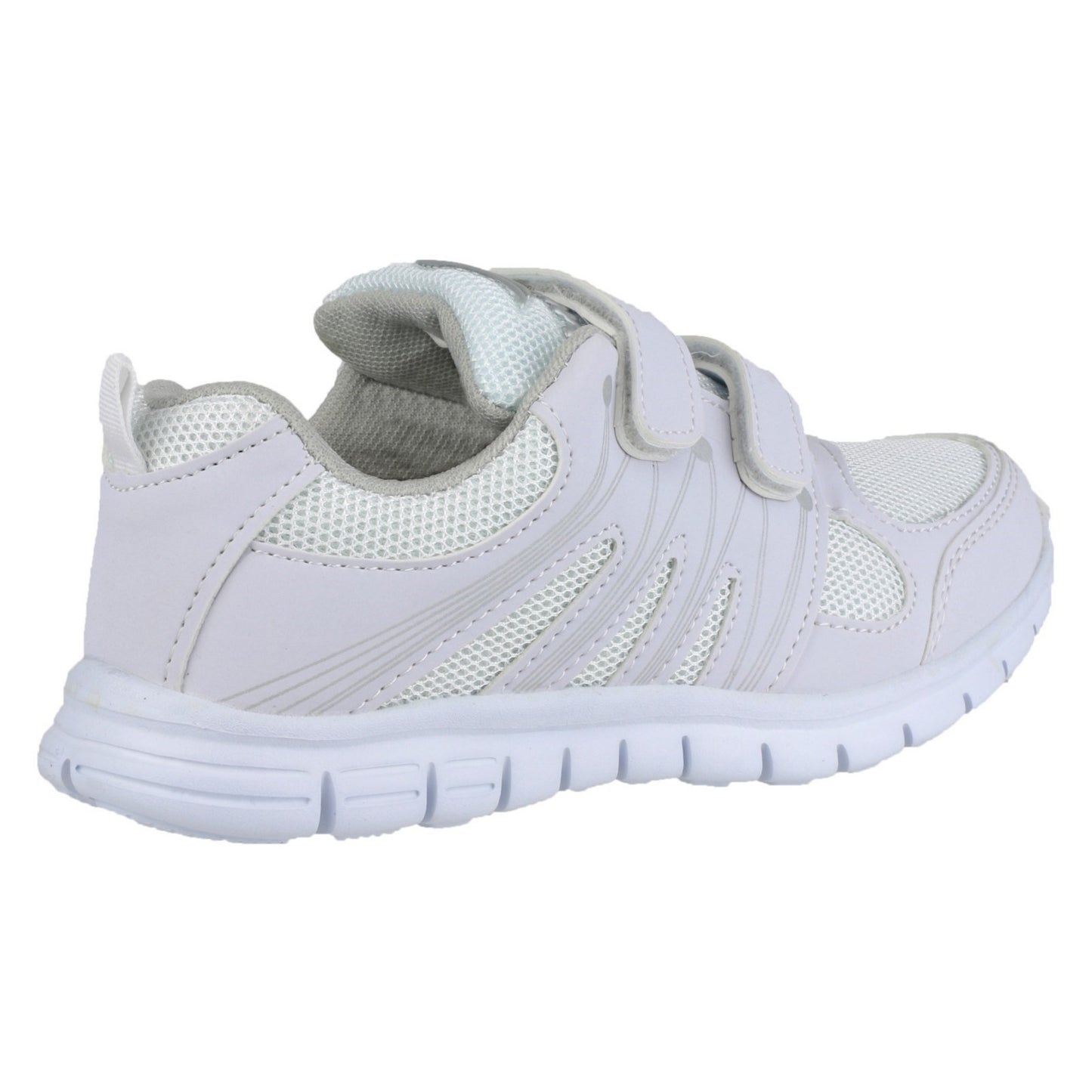 White - Back - Mirak Milos Ladies Sports Shoes - Womens Trainers