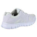 White - Back - Mirak Milos Lace Mens Sports Shoe - Mens Trainers