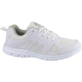White - Side - Mirak Milos Lace Mens Sports Shoe - Mens Trainers