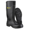 Black - Pack Shot - Amblers Steel FS100 Mens Safety Wellingtons