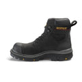 Black - Side - Caterpillar Gravel 6 Inch Mens Black Safety Boots