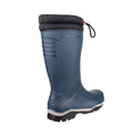 Blue-Black - Side - Dunlop Blizzard Unisex Mens Womens Wellington Boots