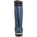 Blue-Black - Pack Shot - Dunlop Blizzard Unisex Mens Womens Wellington Boots