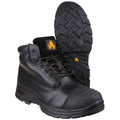Black - Close up - Amblers Mens FS301 Cordoba S3 Lace Up Safety Boot