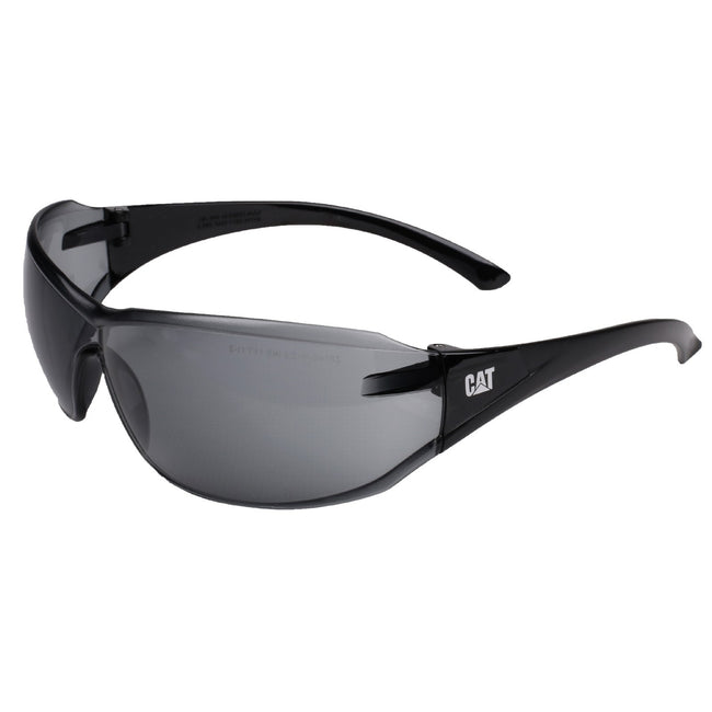 Smoke black - Front - Caterpillar Shield Safety Frame Glasses