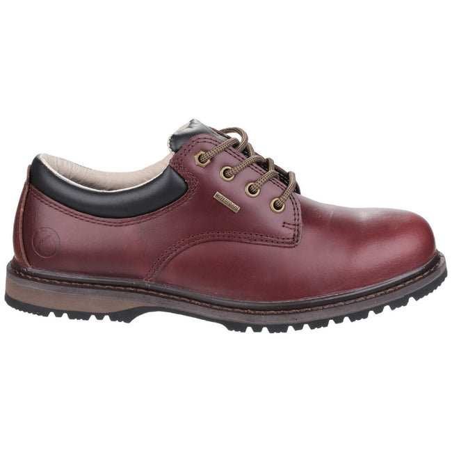 Chestnut Brown - Back - Cotswold Mens Stonesfield Lace Up Waterproof Hiking Shoes