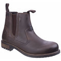 Brown - Front - Cotswold Mens Worcester Moisture Wicking Pull On Boots