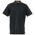 Black - Front - Caterpillar Mens Classic Short Sleeve Polo Shirt